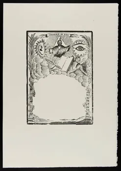 estampe PRESENCE DE DIEU 1969.87.459.3  Photo