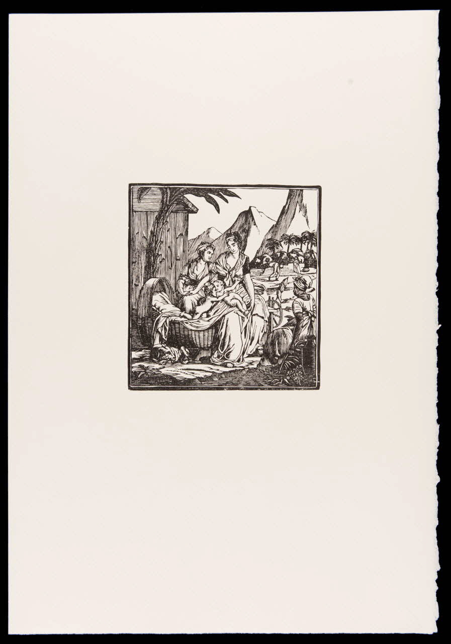 estampe Paysannes avec enfants 1969.87.461.3 Photo