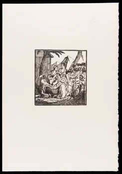 estampe Paysannes avec enfants 1969.87.461.3 Photo