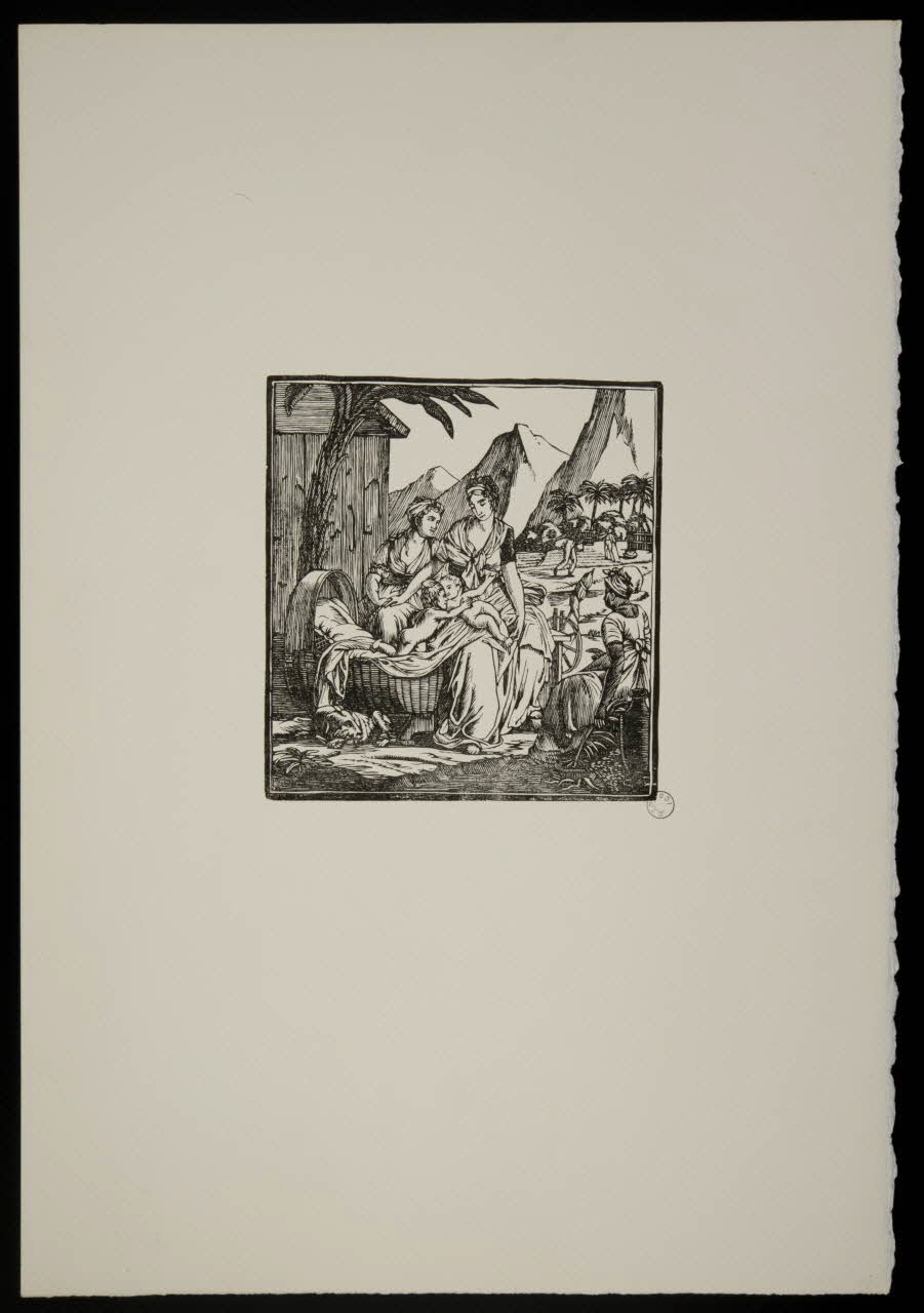 estampe Femmes veillant sur des nourrissons 1969.87.462 Photo