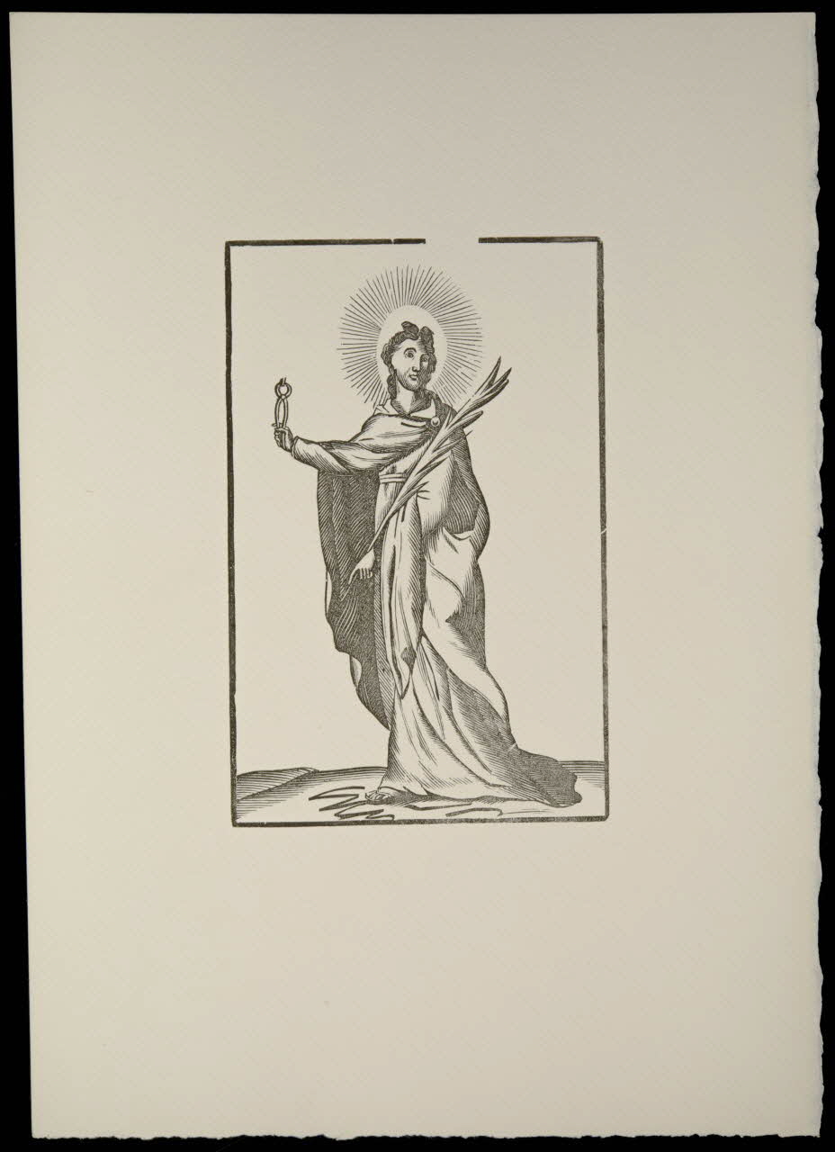 estampe Martyr avec pince 1969.87.465.2 Photo