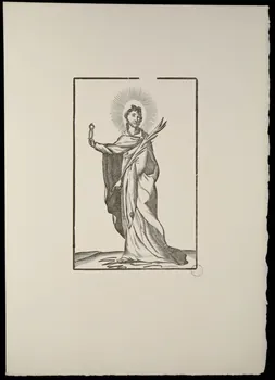 estampe Saint martyr 1969.87.466  Photo