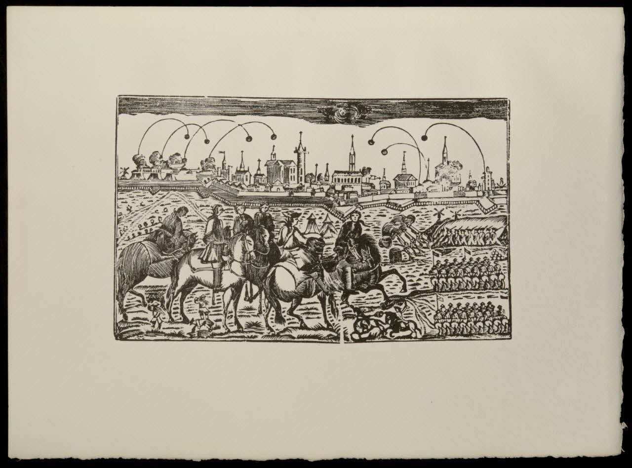 estampe Ville assiégée 1969.87.47.1 Photo