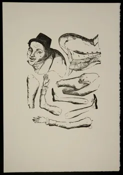 estampe Marionnette à découper et monter 1969.87.476 Photo