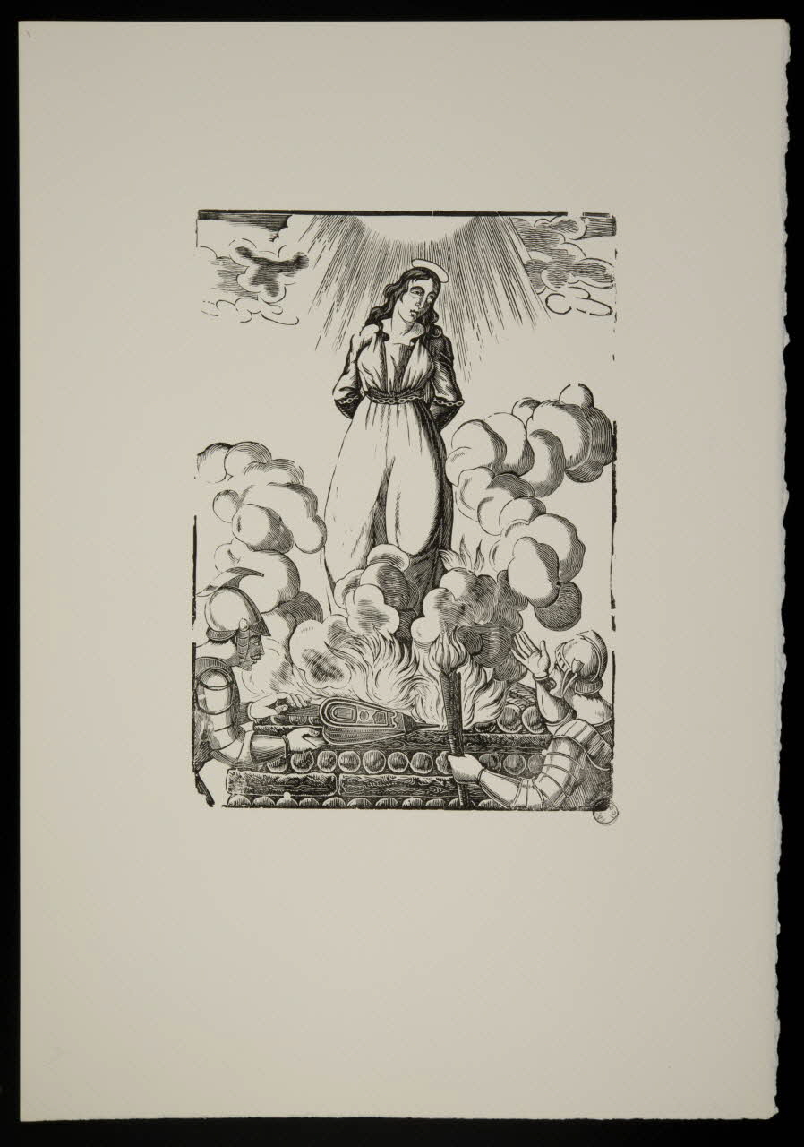 estampe Sainte martyre 1969.87.492 Photo