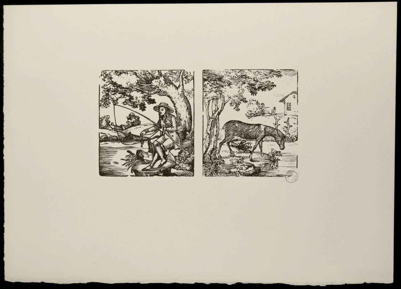 estampe Pêcheur 1969.87.493.1 Photo