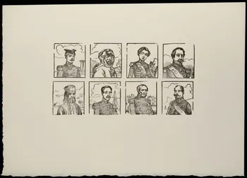 estampe Suite de portraits de militaires et Napoléon III 1969.87.497.2 Photo