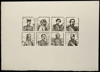 estampe Suite de portraits de militaires et Napoléon III 1969.87.497.3 Photo