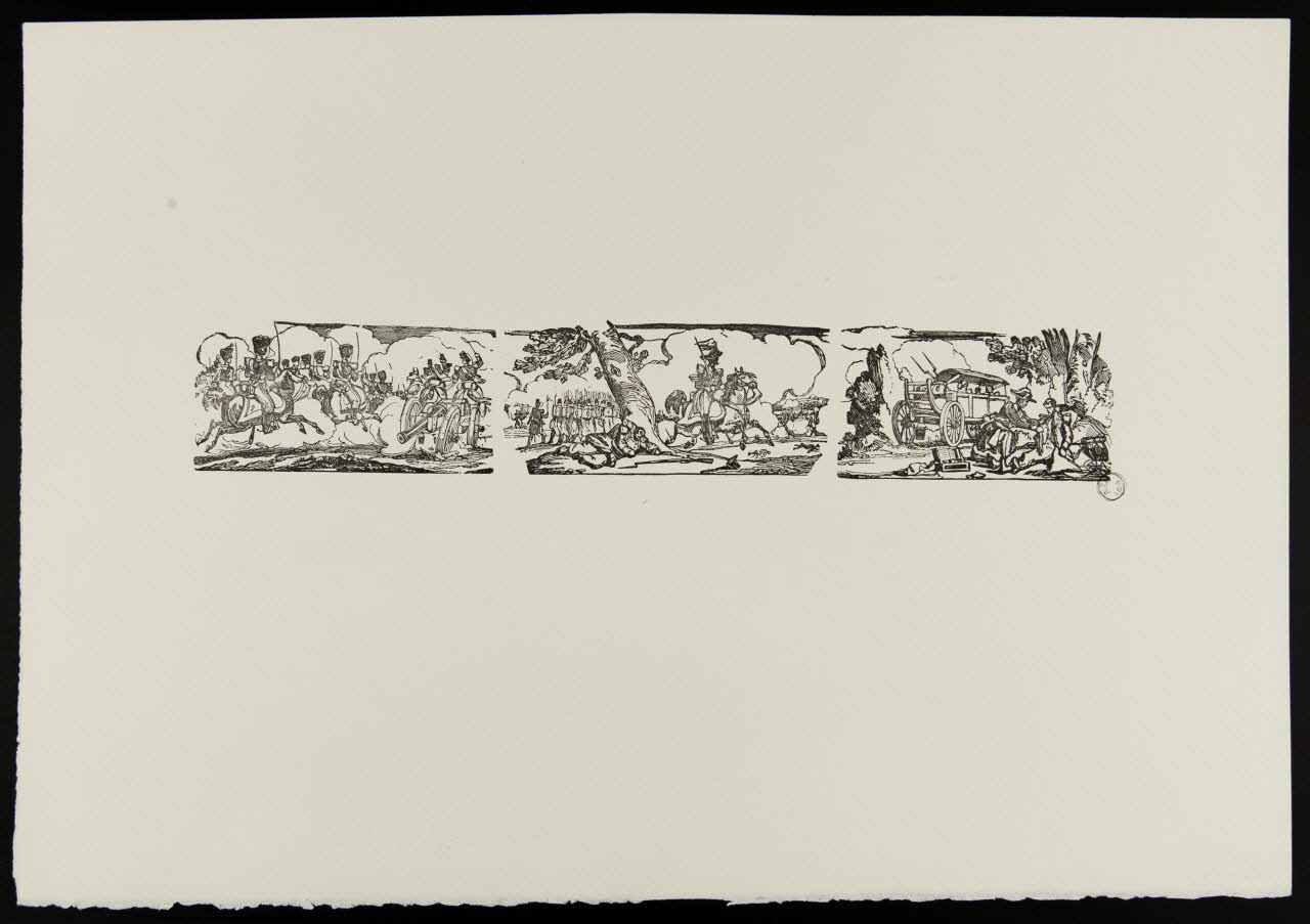 estampe Scènes de batailles 1969.87.503.3 Photo