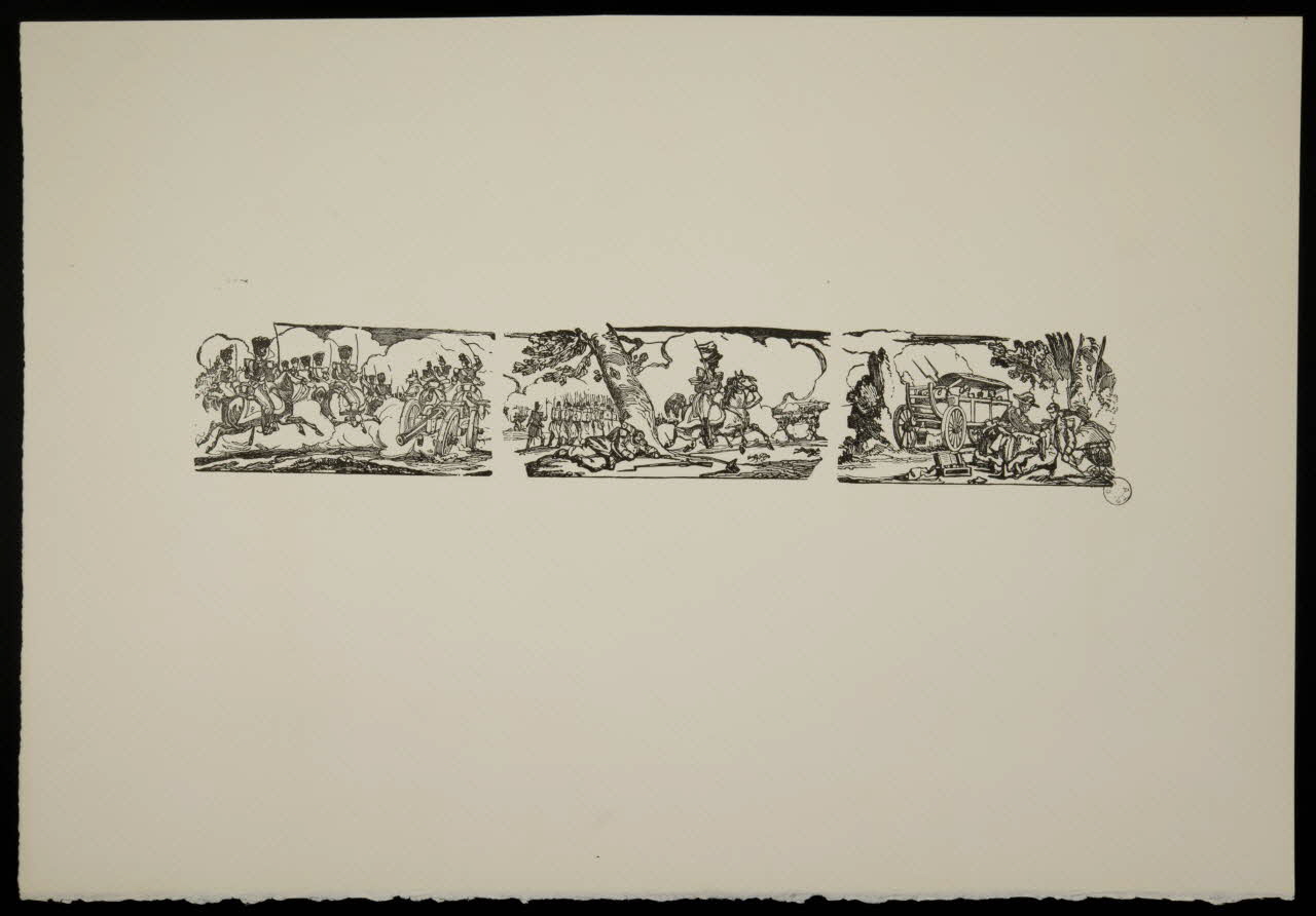 estampe Scènes de guerre 1969.87.504 Photo