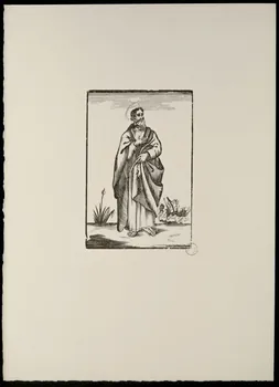 estampe Portrait de saint 1969.87.506  Photo