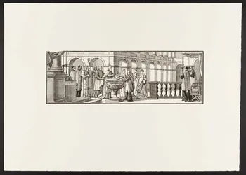 estampe Baptême du Duc de Bordeaux 1969.87.55.1 Photo