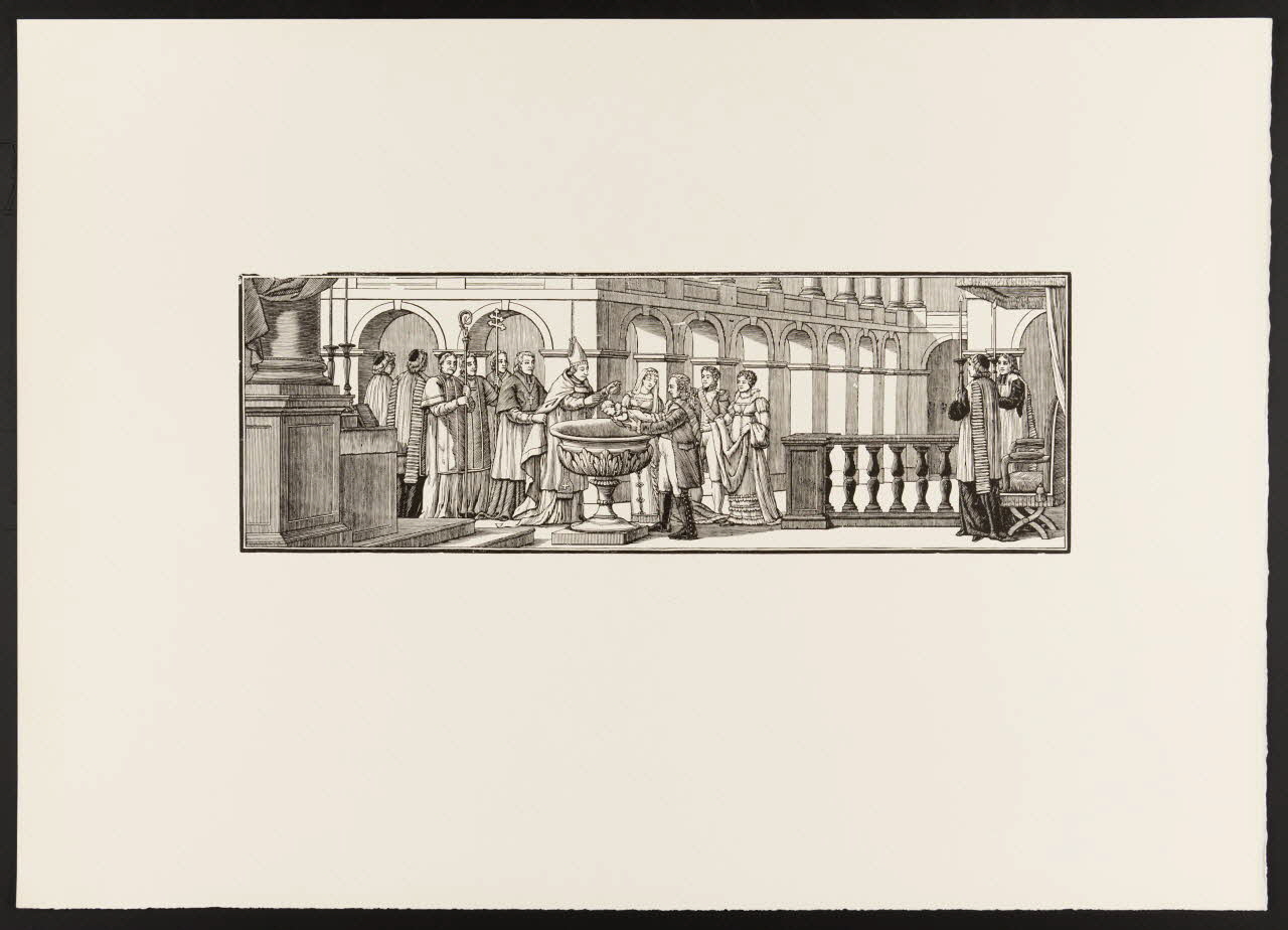 estampe Baptême du Duc de Bordeaux 1969.87.55.2 Photo