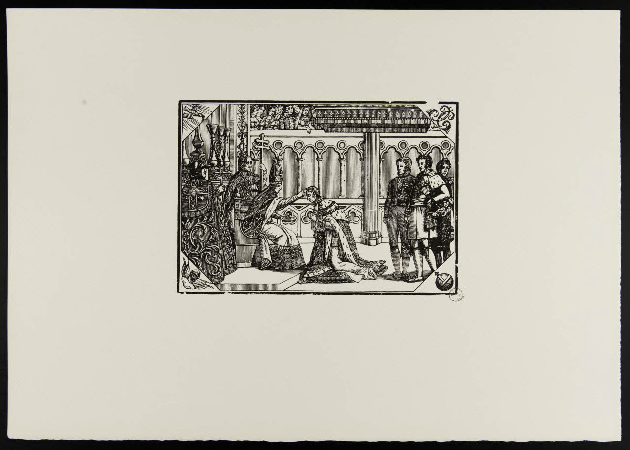 estampe Sacre de Charles X 1969.87.57.1 Photo
