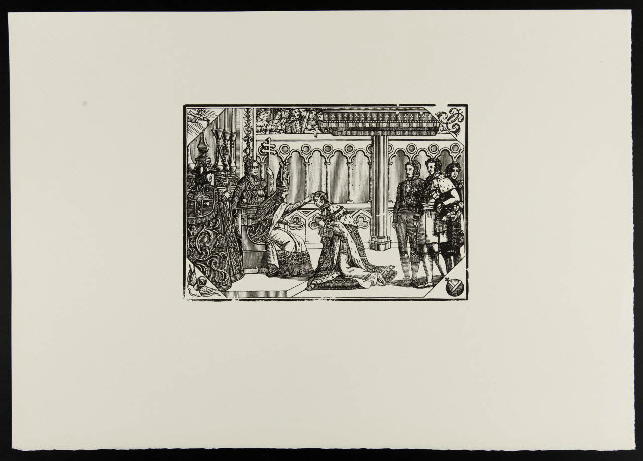 estampe Sacre de Charles X 1969.87.57.2 Photo
