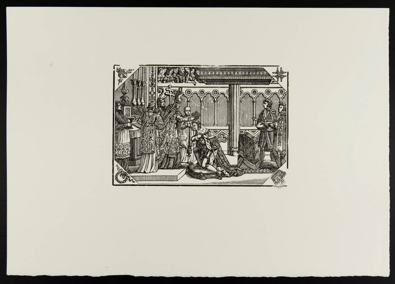 estampe Sacre de Charles X 1969.87.59.2 Photo