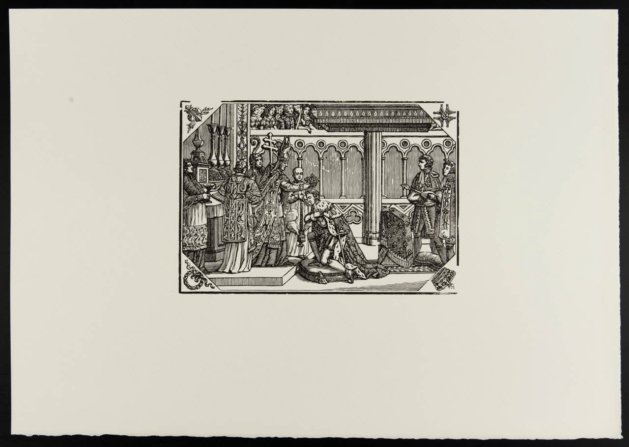 estampe Sacre de Charles X 1969.87.59.3 Photo