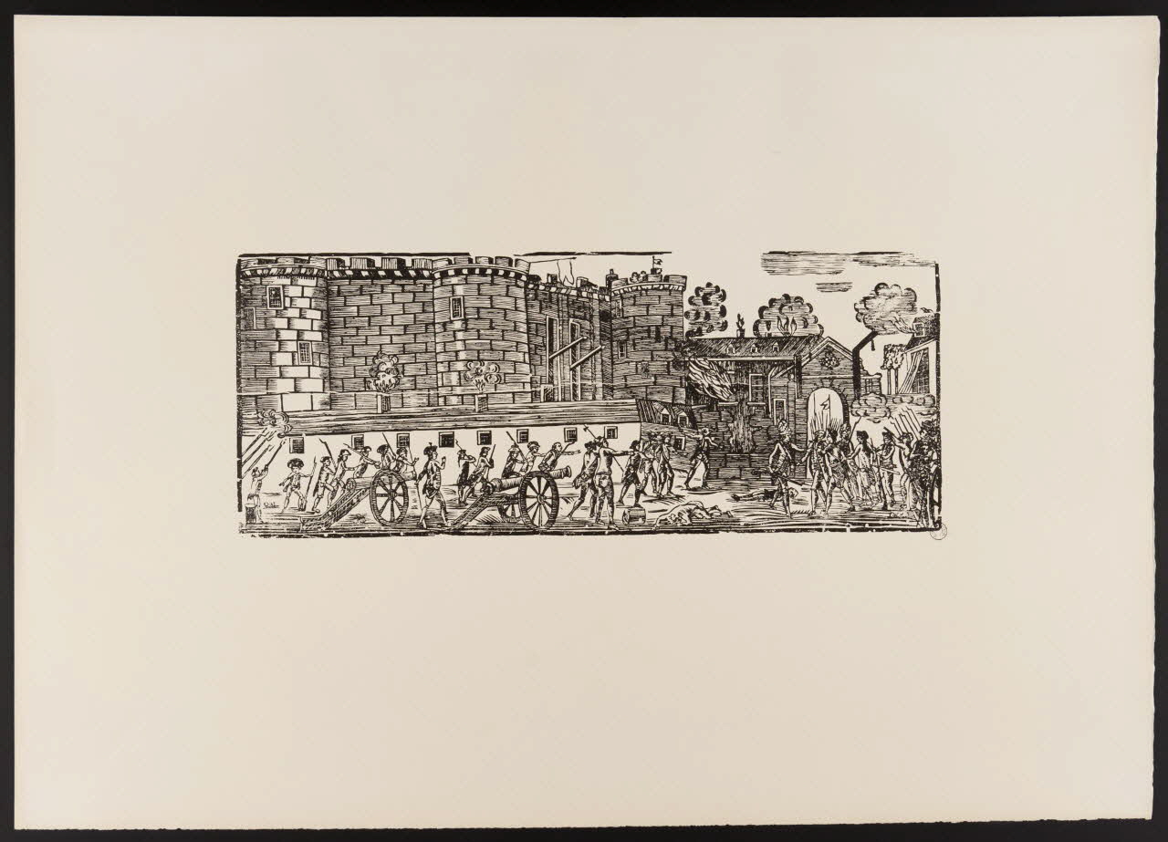 estampe Ville assiégée 1969.87.6 Photo