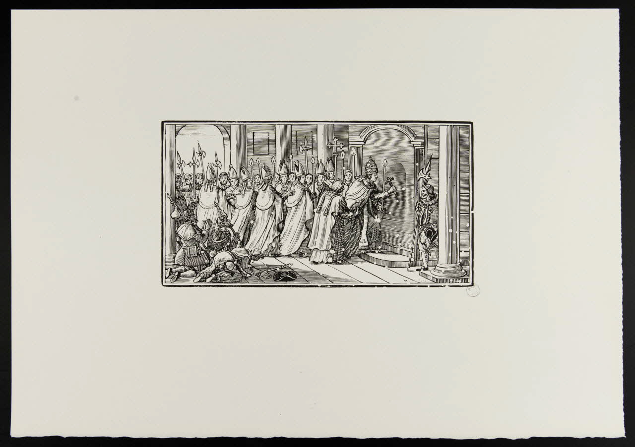 estampe Ouverture de la Sainte Porte 1969.87.65.1 Photo