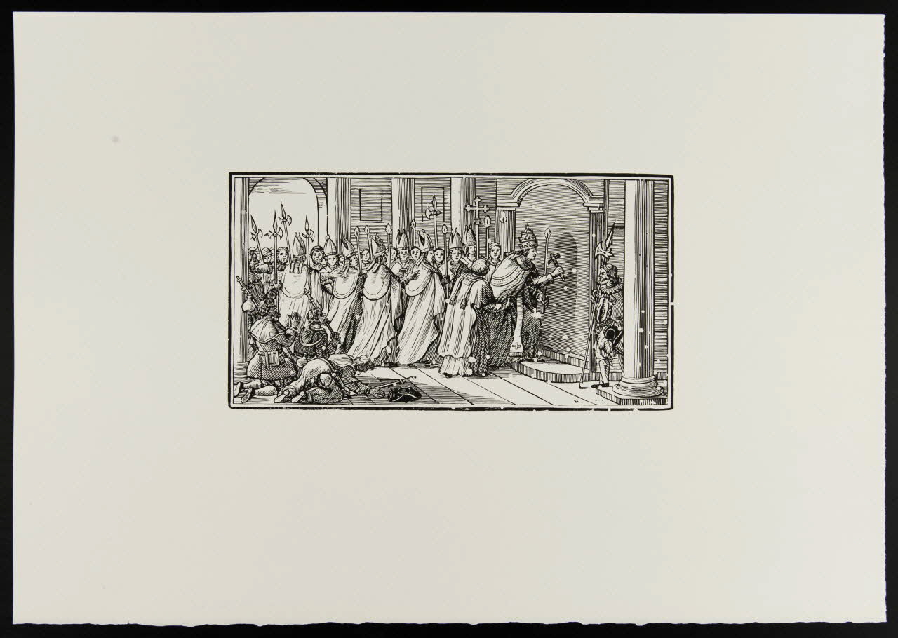 estampe Ouverture de la Sainte Porte 1969.87.65.2 Photo