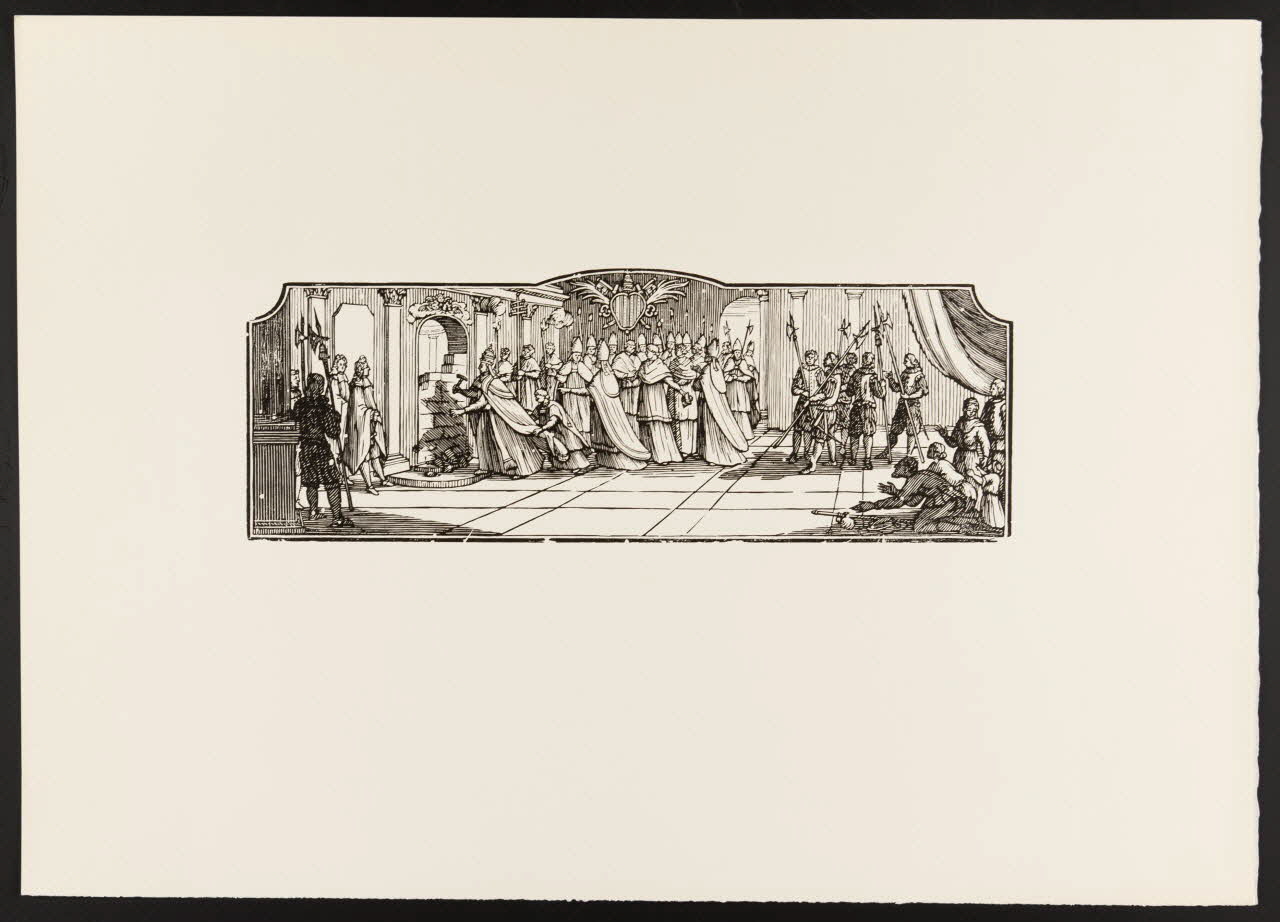 estampe Ouverture de la porte Sainte 1969.87.67.2 Photo