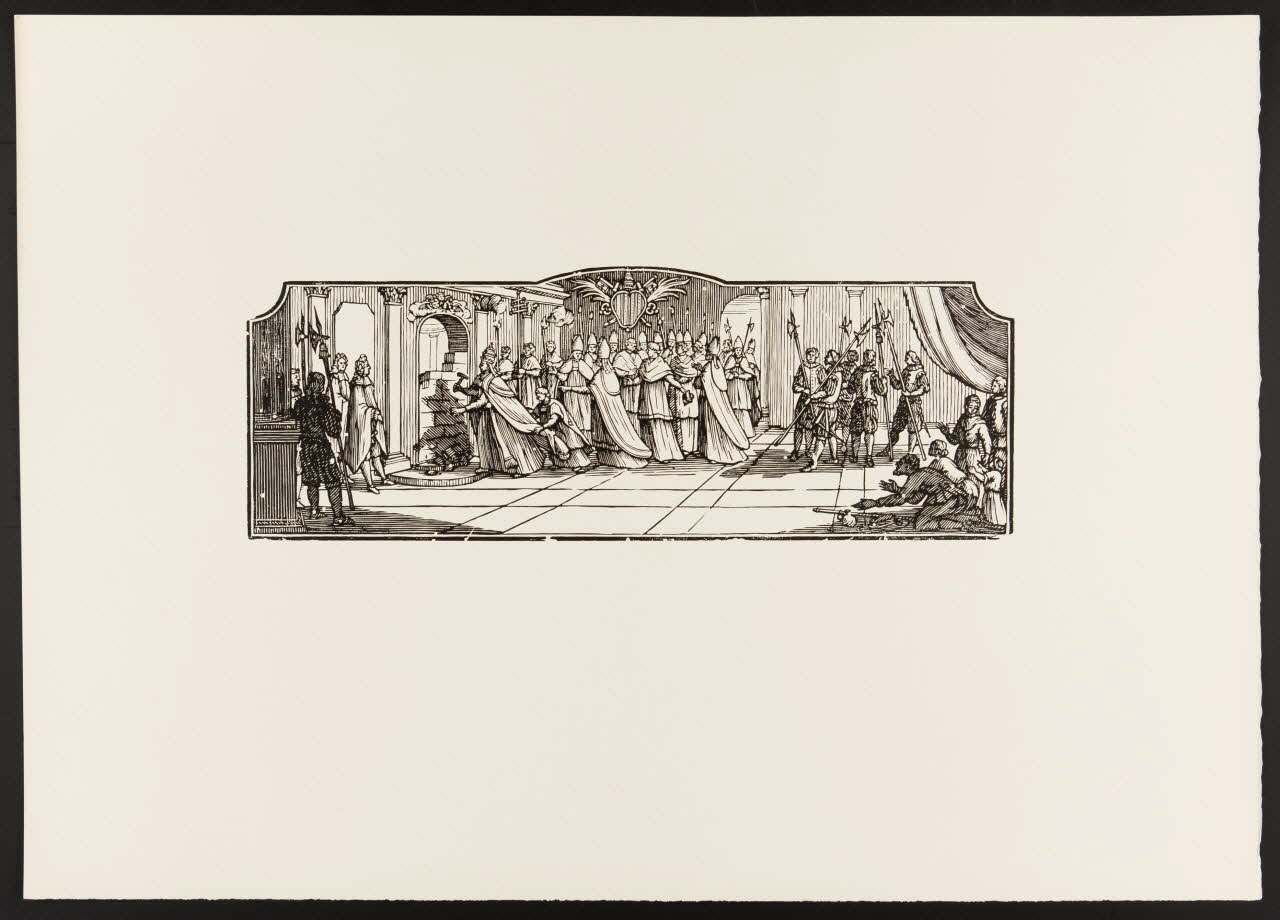 estampe Ouverture de la porte Sainte 1969.87.67.3 Photo