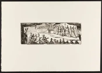 estampe Couronnement du pape en 1758 1969.87.69.2 Photo