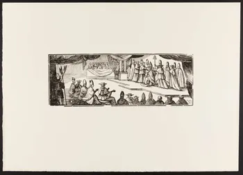 estampe Couronnement du pape en 1758 1969.87.69.3 Photo