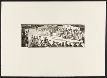 estampe Couronnement du pape en 1758 1969.87.70.1 Photo