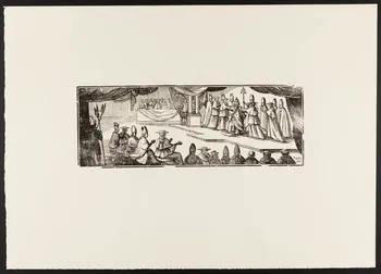 estampe Couronnement du pape en 1758 1969.87.70.2 Photo