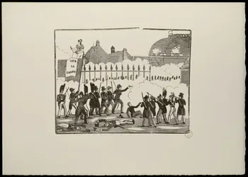 estampe VIVE  LA  LIBERTE 1969.87.73.1 Photo