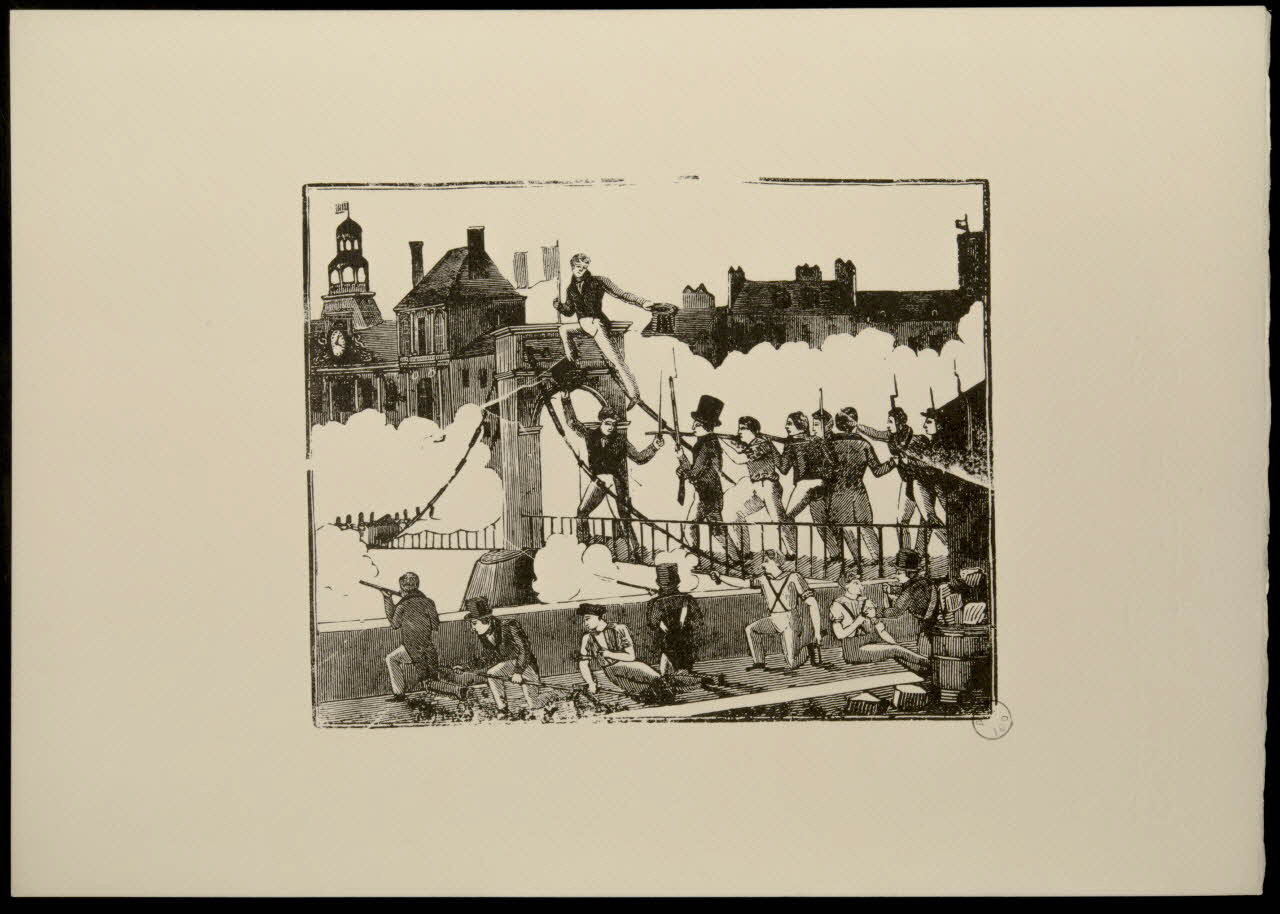 estampe Combat 1969.87.75.1 Photo