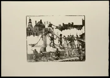 estampe Combat 1969.87.75.2 Photo