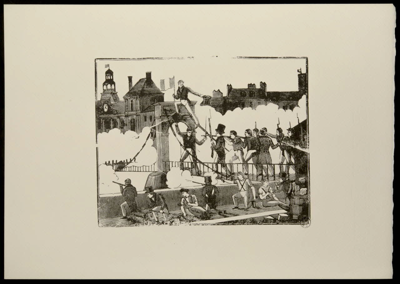 estampe Combat 1969.87.75.3 Photo