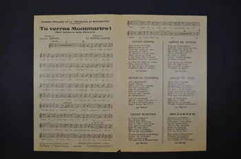 chanson petit format 1965.186.8 Photo Mucem