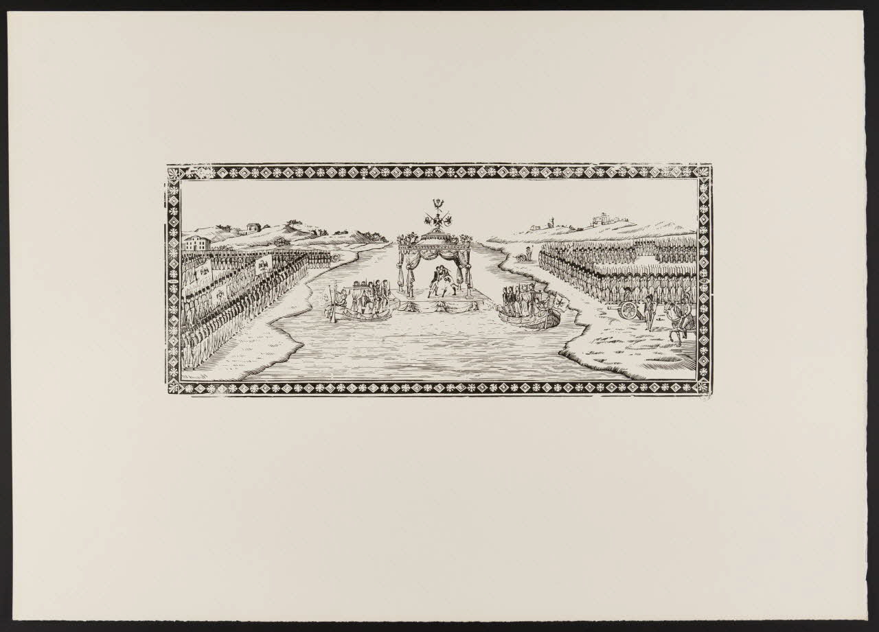 estampe Réconciliation des armées 1969.87.86 Photo