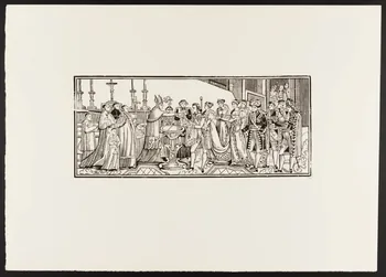 estampe Baptême du duc de Bordeaux 1969.87.89.1 Photo