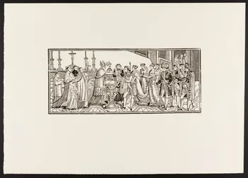 estampe Baptême du duc de Bordeaux 1969.87.89.3 Photo