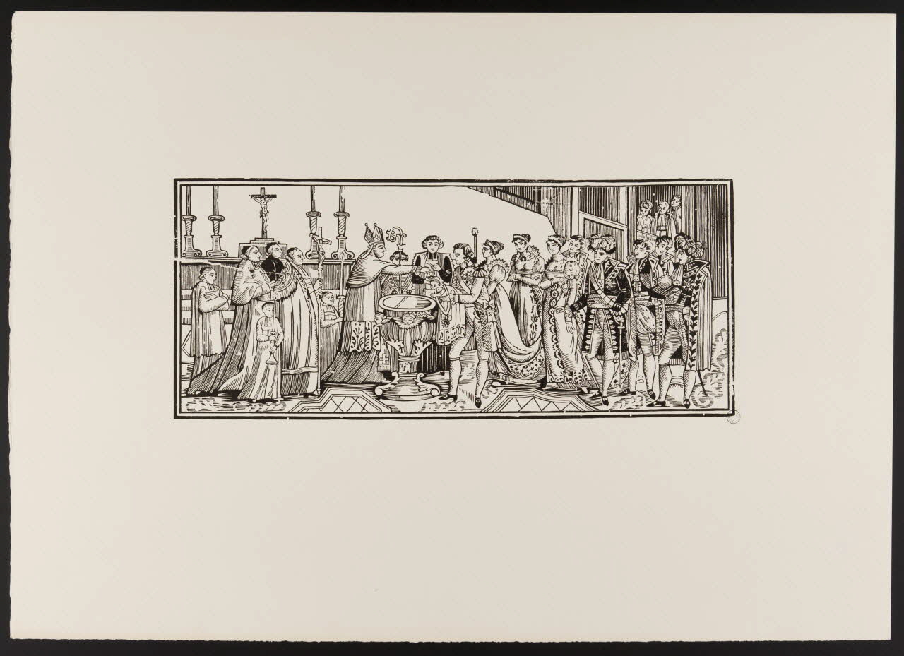 estampe Baptême officiel 1969.87.90 Photo