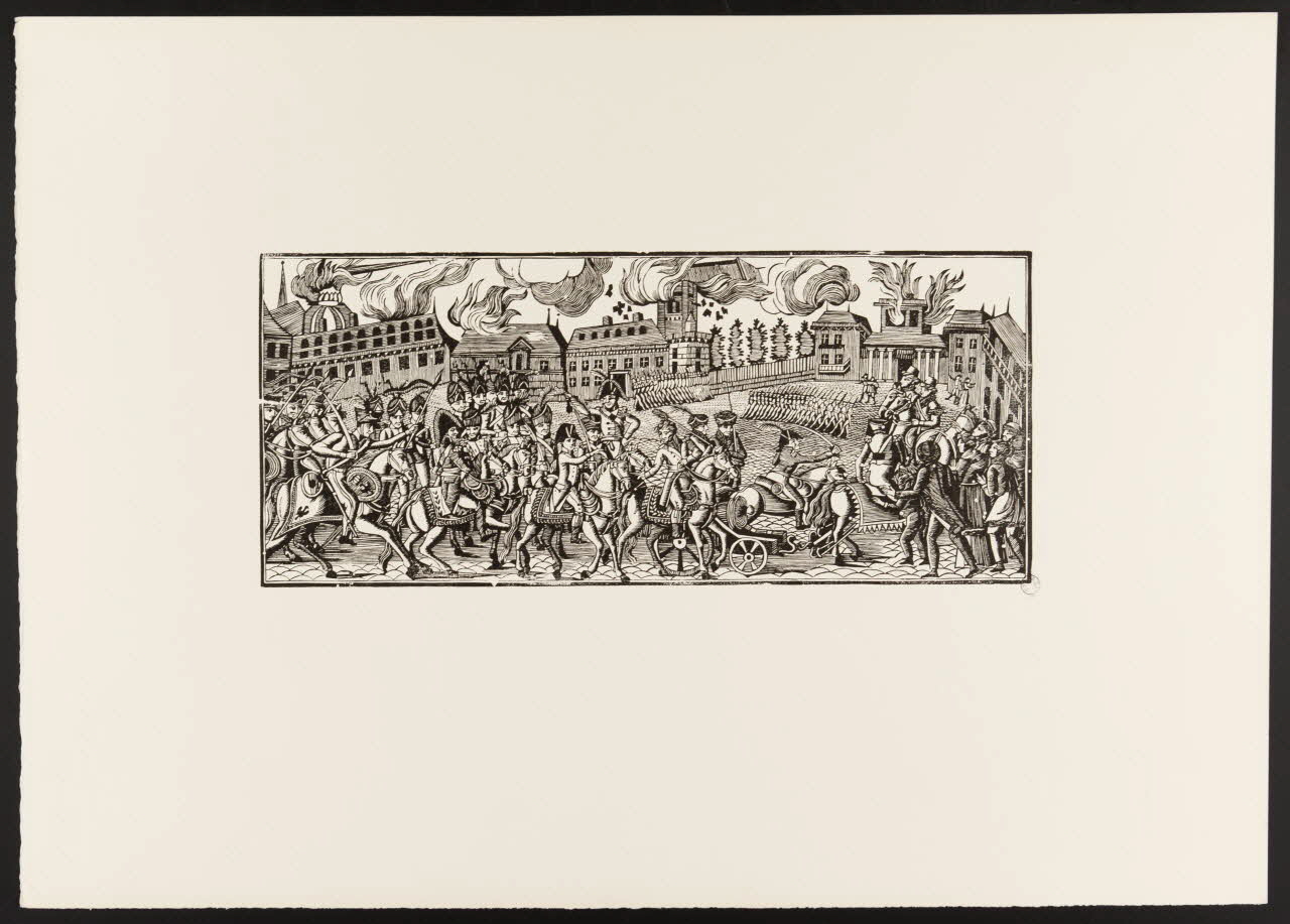estampe Entrée des Français dans Moscou 1969.87.93.1 Photo