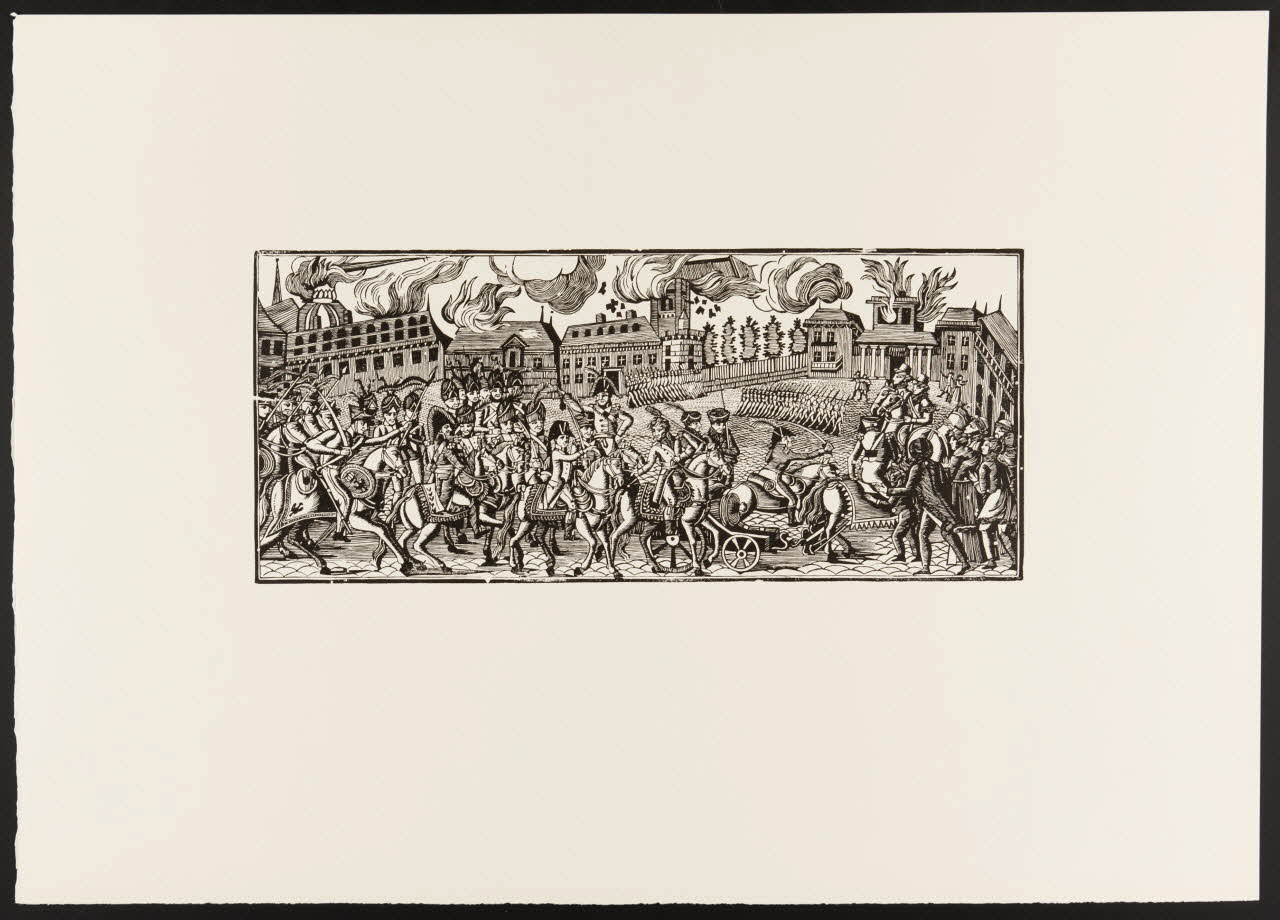 estampe Entrée des Français dans Moscou 1969.87.93.2 Photo