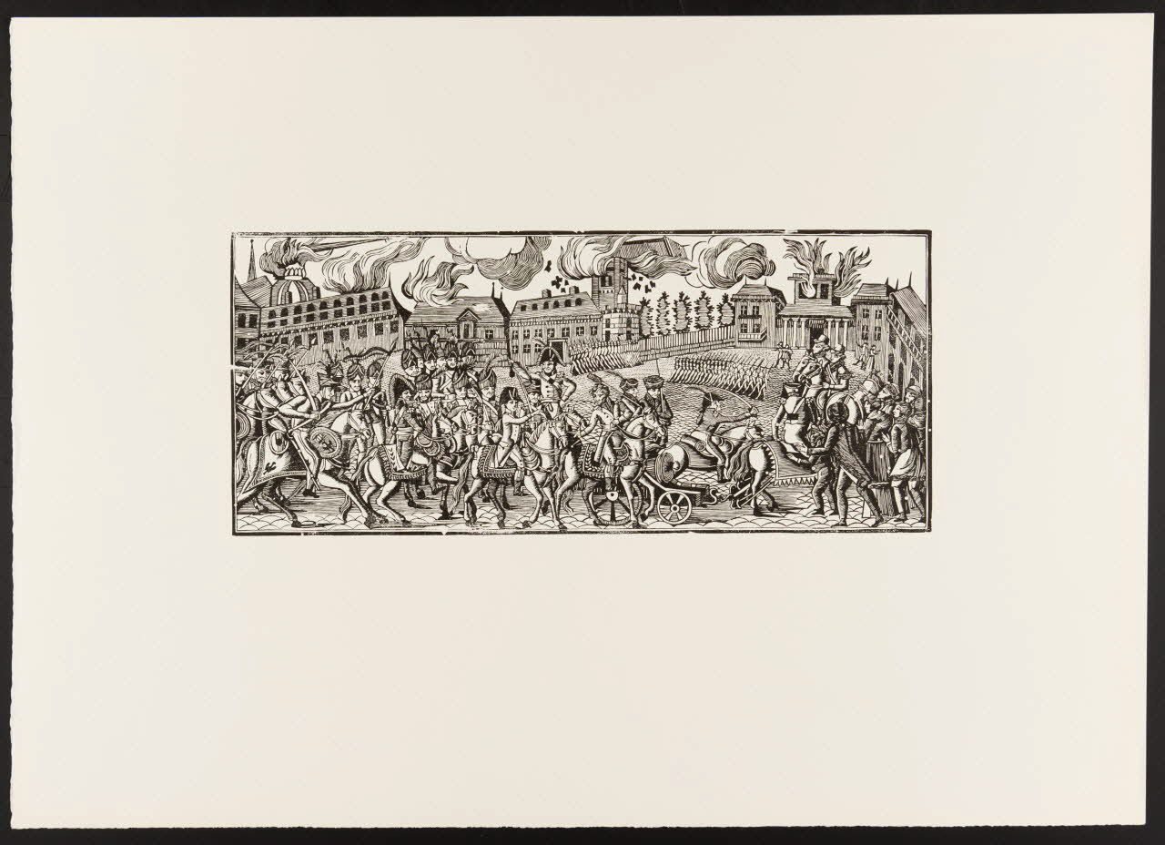 estampe Entrée des Français dans Moscou 1969.87.93.3 Photo