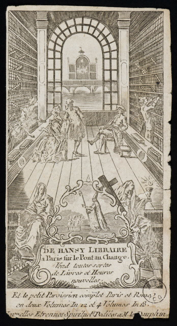 estampe DE HANSY LIBRAIRE 1971.1.144 Photo