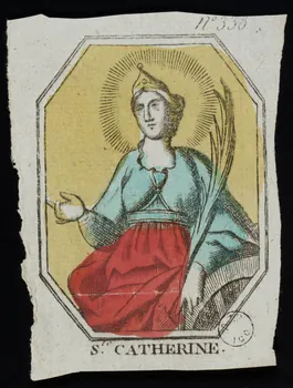 estampe S.te CATHERINE. 1777 1971.1.145 Photo