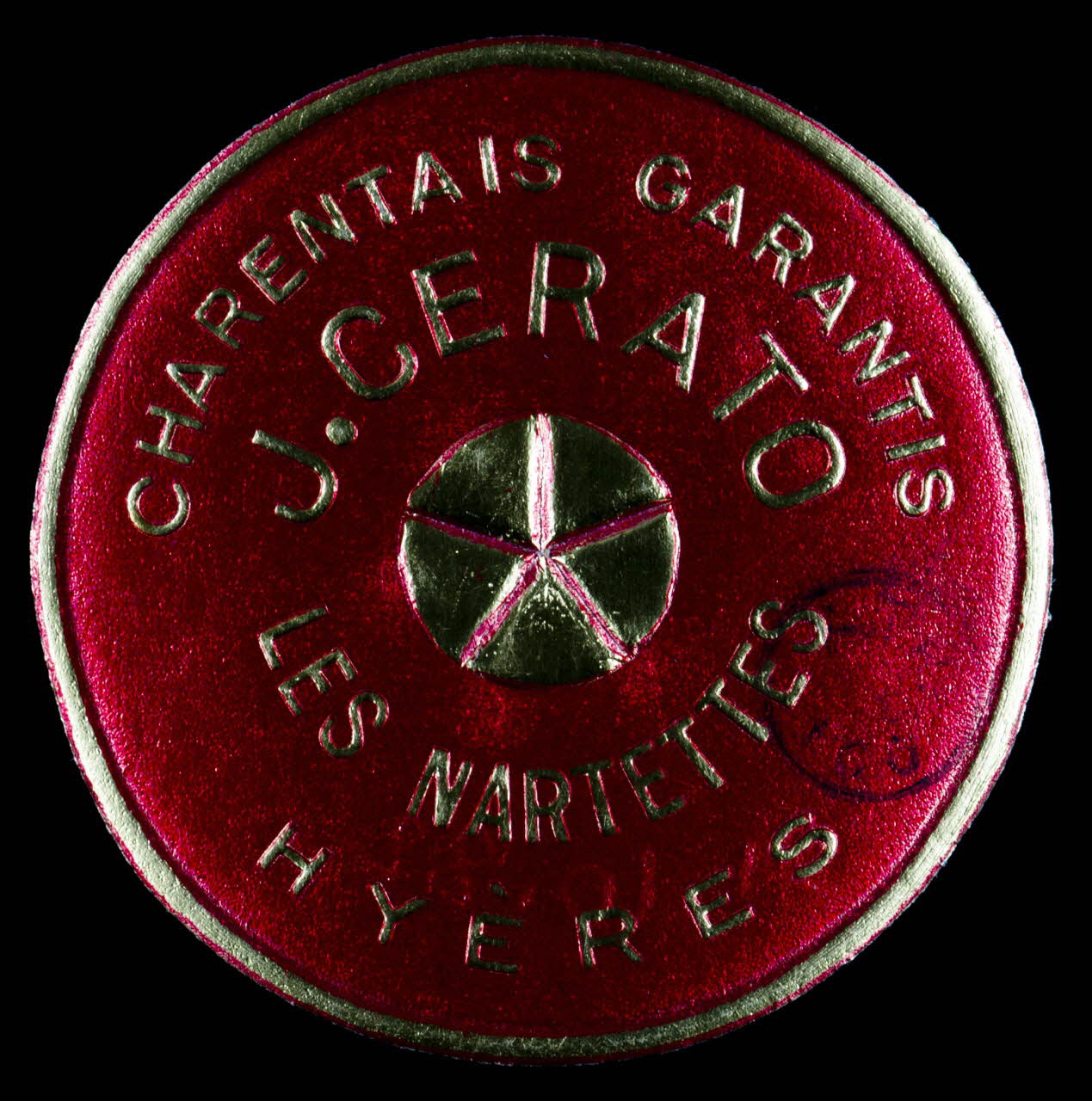 estampe CHARENTAIS GARANTIS  J. CERATO 1971.10.82 Photo