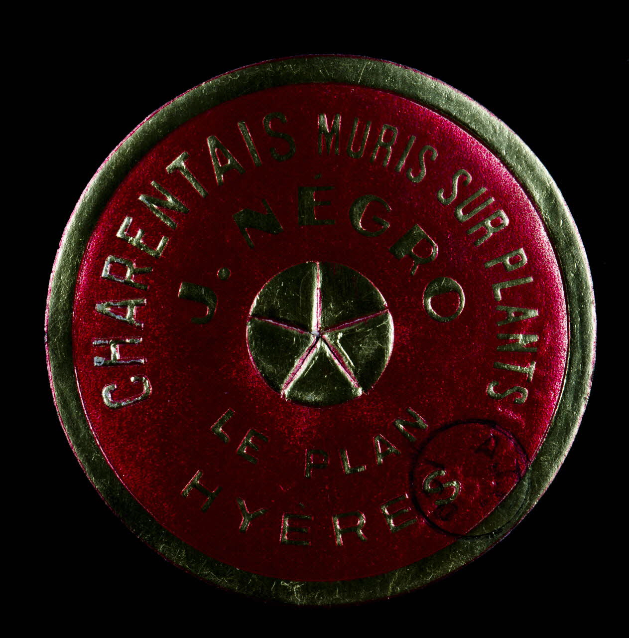 estampe CHARENTAIS MURIS SUR PLANTS 1971.10.85 Photo