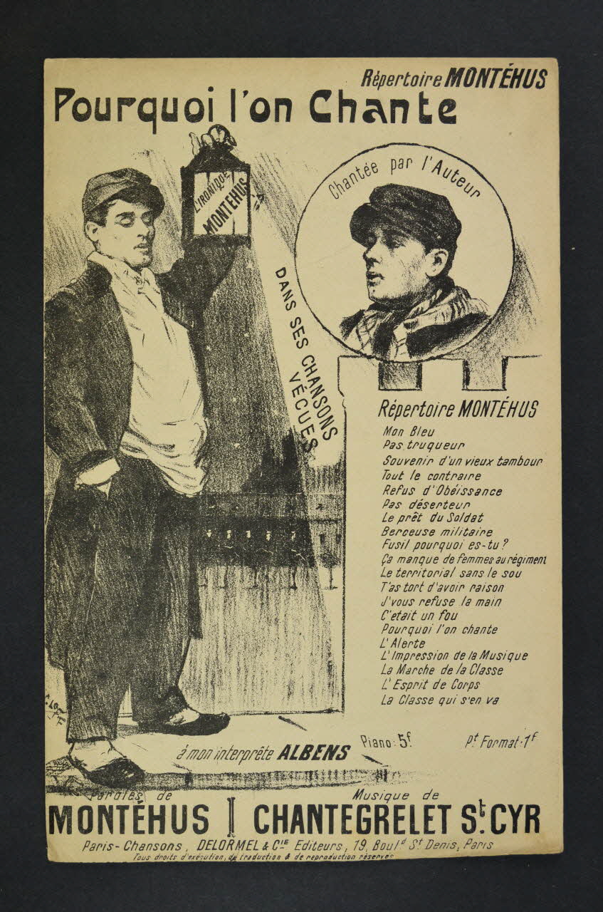 chanson petit format 1966.199.74 Photo Mucem