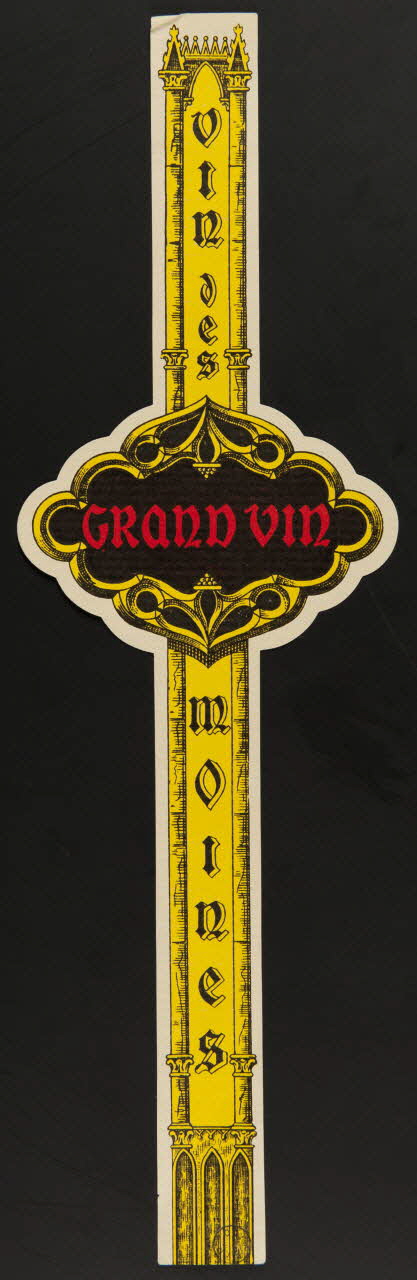 estampe GRAND VIN  Vin des Moines 1971.14.257 Photo