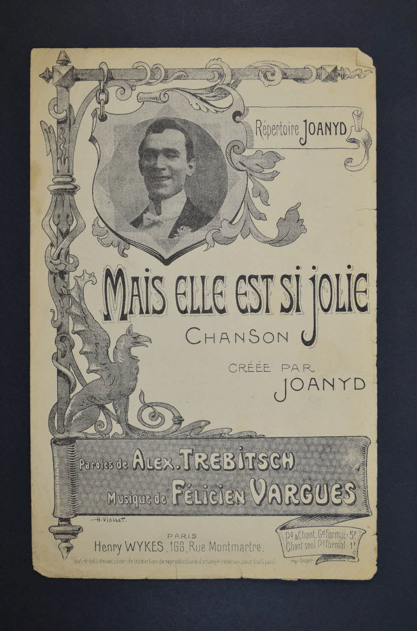 chanson petit format 1966.199.77 Photo Mucem