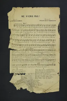 chanson petit format 1966.199.79  Photo Mucem